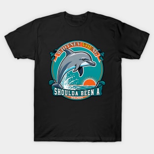 Mens WYHS Peng Alumni Shoulda Been A Dolphin T-Shirt